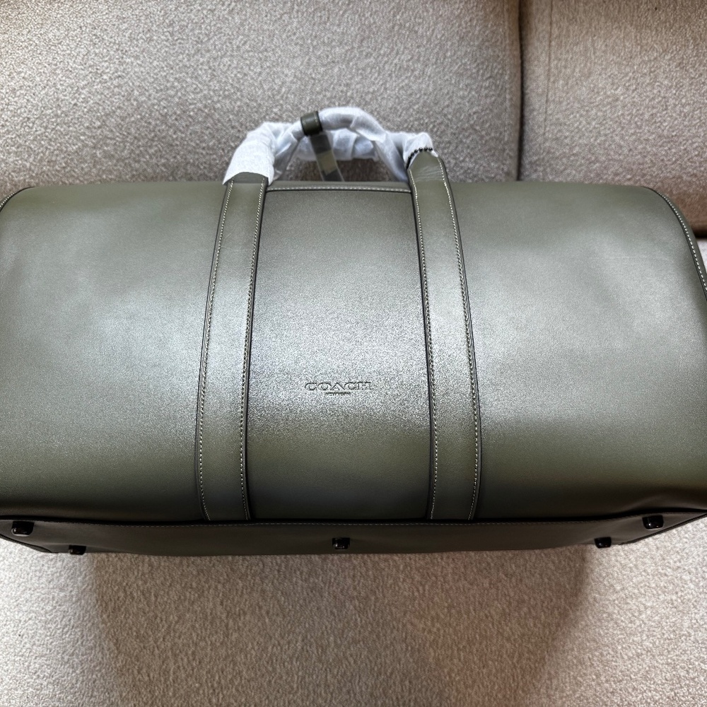 Coach Gotham Duffle Bag in Coach's "Army Green"